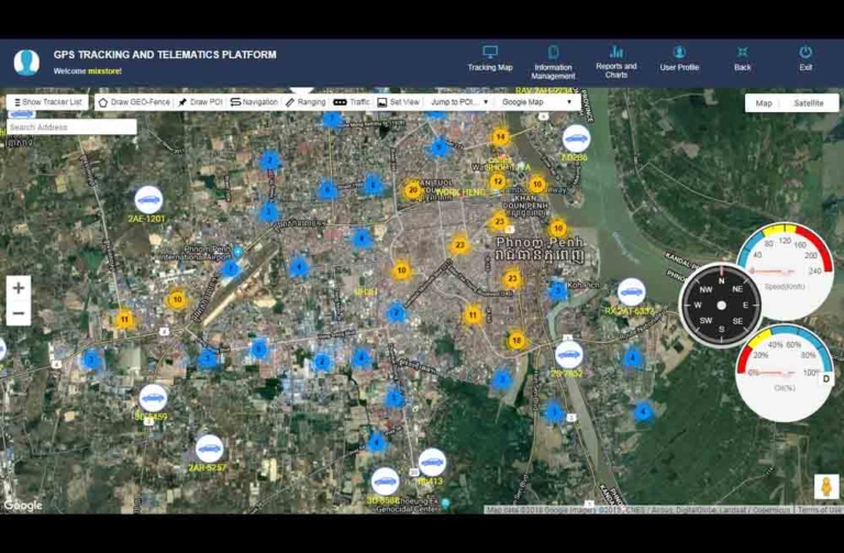 Oversee GPS Tracking Platform - Myrope®