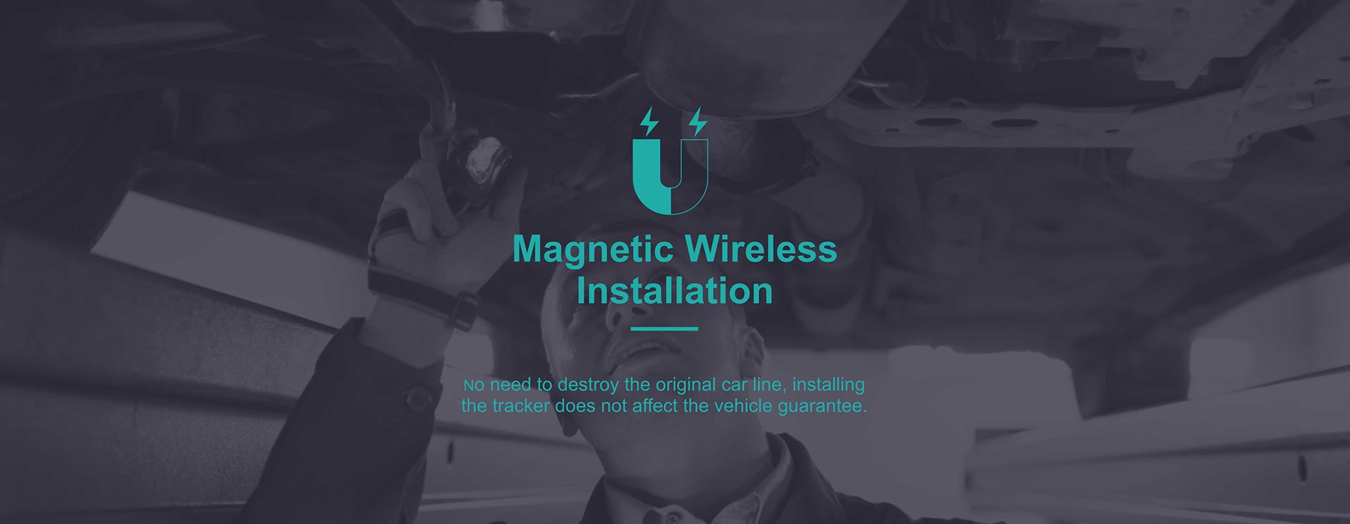 2 magnetic wireless installation