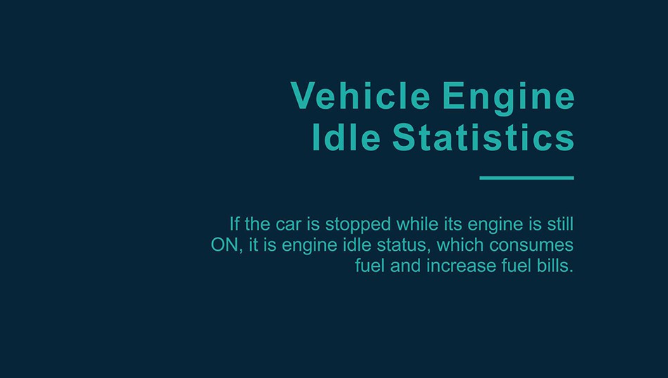 vehicle engine idle monitoring