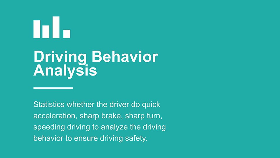 monitor driver behavior